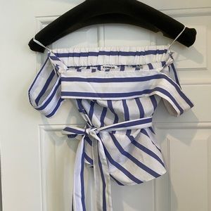 Off the shoulder top from Express